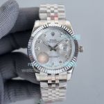 Copy Rolex Datejust II Diamond Dial Silver Markers Jubilee Watch 41MM